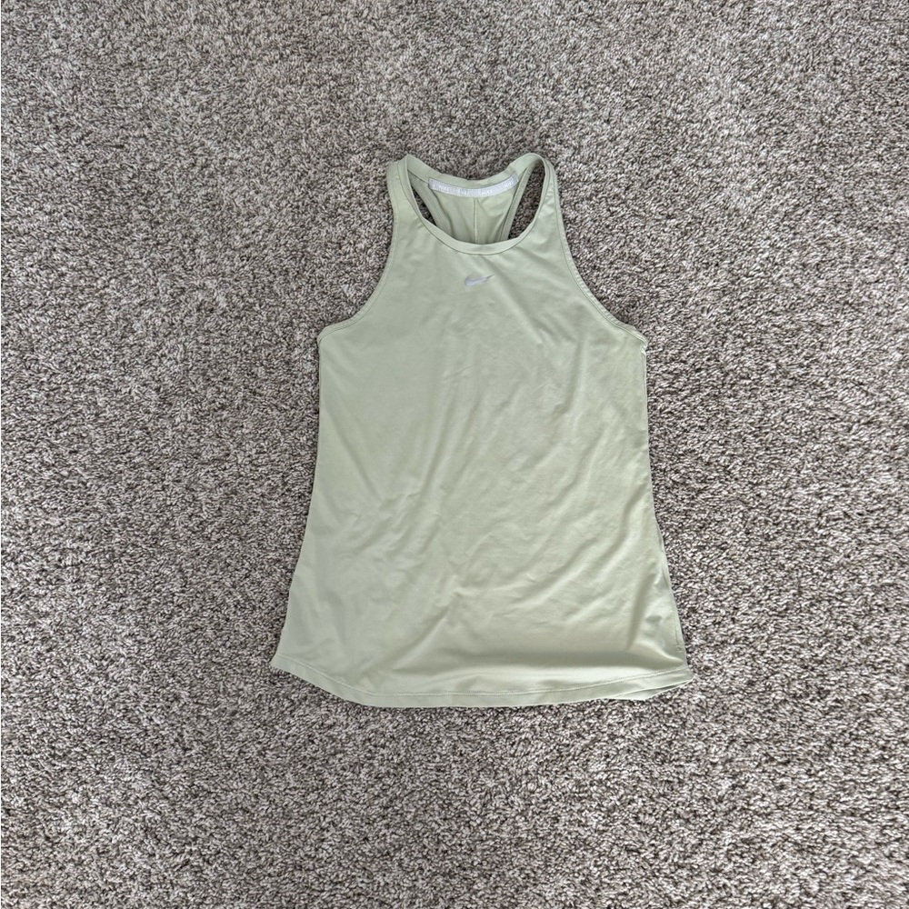 Nike Light Green Racerback Tank Top